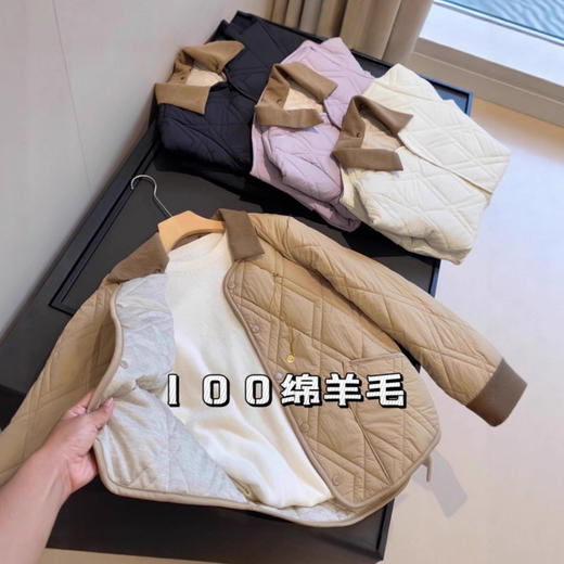 男女翻领小棉衣 ！2025情侣款秋冬轻盈翻领绵羊毛填充保暖长袖棉服！ 商品图0
