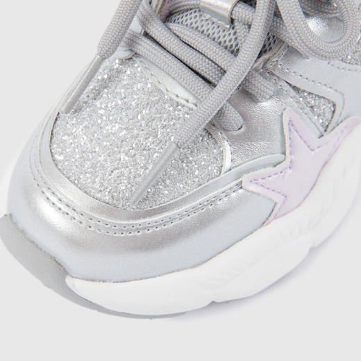 笛莎Deesha 女童童鞋2025冬季新款加绒低帮运动鞋 商品图3