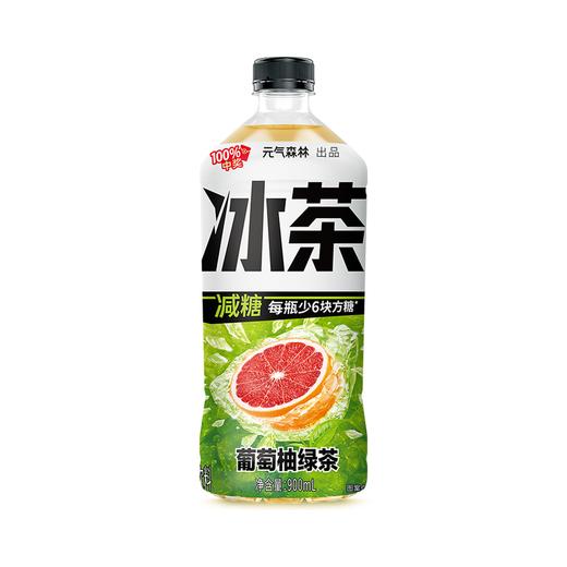 元气森林冰茶葡萄柚绿茶饮料 900ml 商品图0