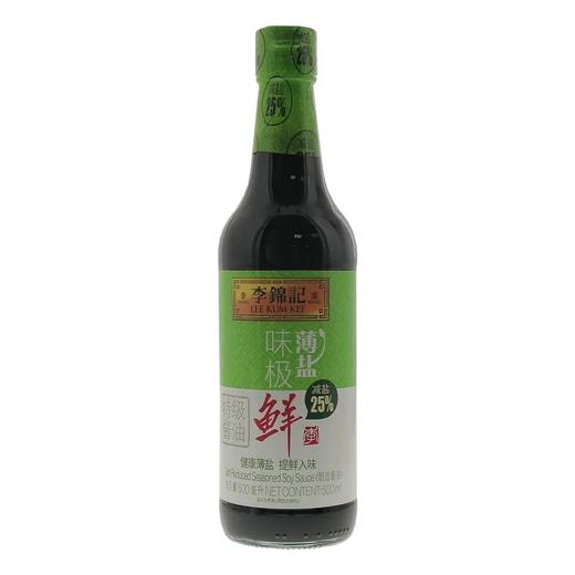 【超市】李锦记薄盐味极鲜500ml 商品图0