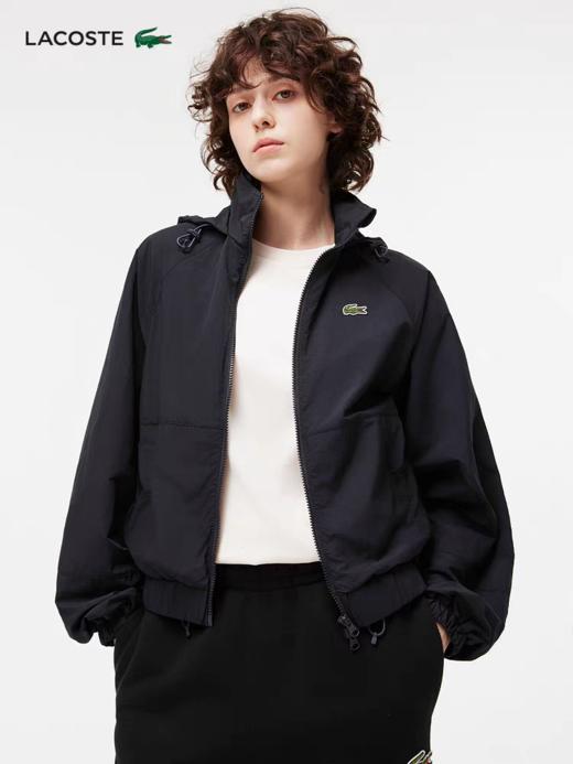 【6折】5楼法国鳄鱼LACOSTE 女款连帽外套|BF1105-98-HDE吊牌价2190折后价1314 商品图0