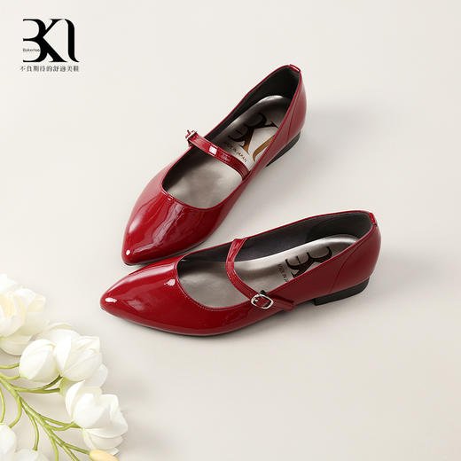 BAKERLOO进口舒适低跟女单鞋6810 商品图3