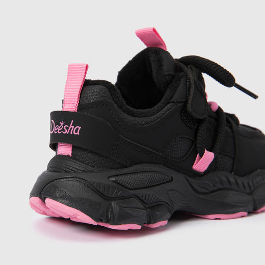 笛莎Deesha 女童童鞋2025冬季新款加绒低帮运动鞋 商品图3