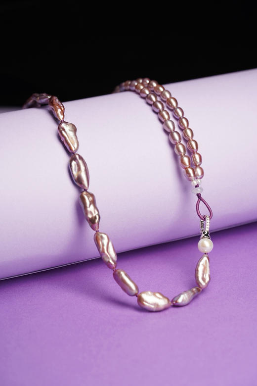 毛衣链神器｜紫色系珍珠组合 商品图5