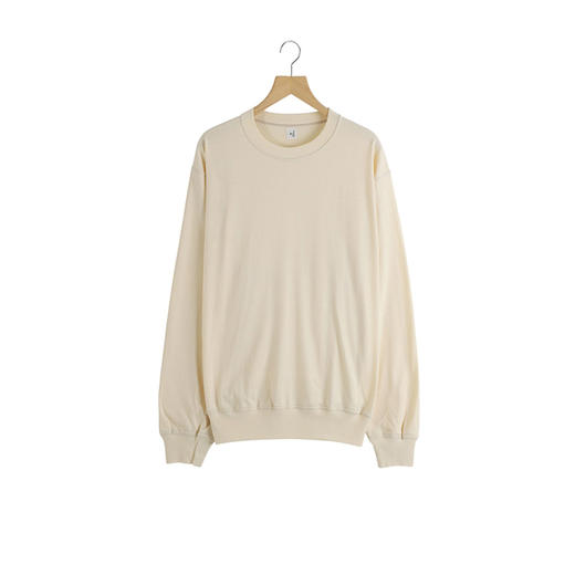 blurhms ROOTSTOCK Silk 20/80 长绒棉丝绸混纺吸湿保温长袖T恤 商品图4