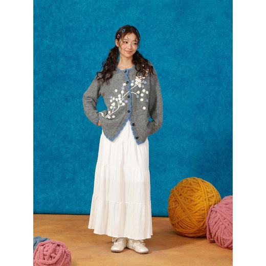 复古重工手工钩花毛衣-纪念日百货门店同款166543259 商品图1