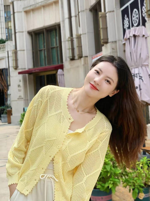 【百图lulu定制】【情书羊毛开衫】美丽诺羊毛 混纺 针织开衫 套头长袖针织衫 商品图7