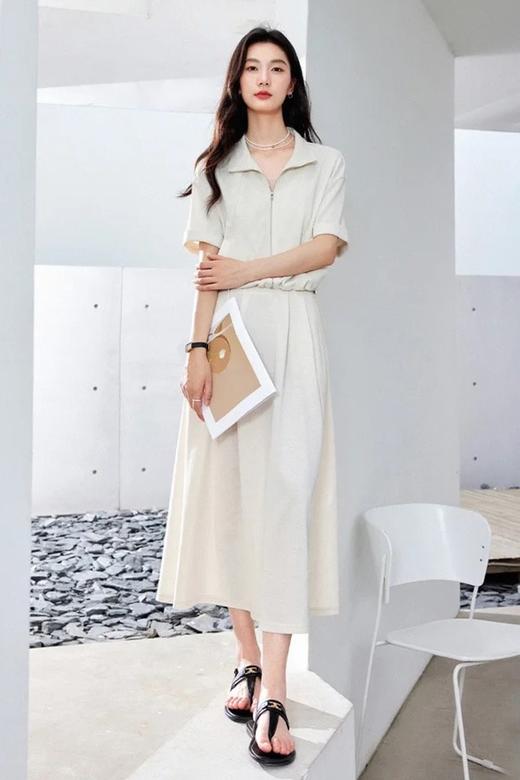 VIMLY/梵希蔓 米白色系开衫半裙休闲套装 21196 商品图2