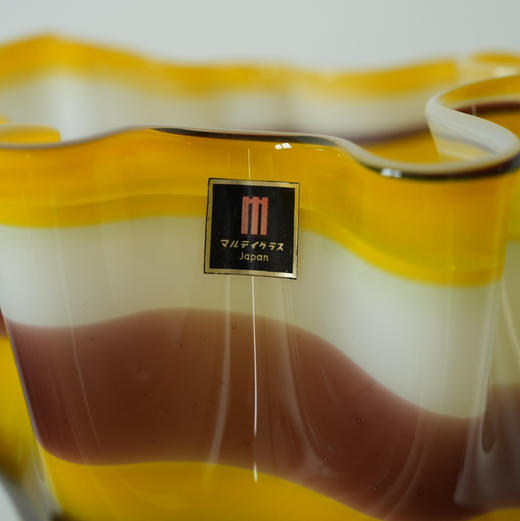 日本手工玻璃花瓶 商品图2