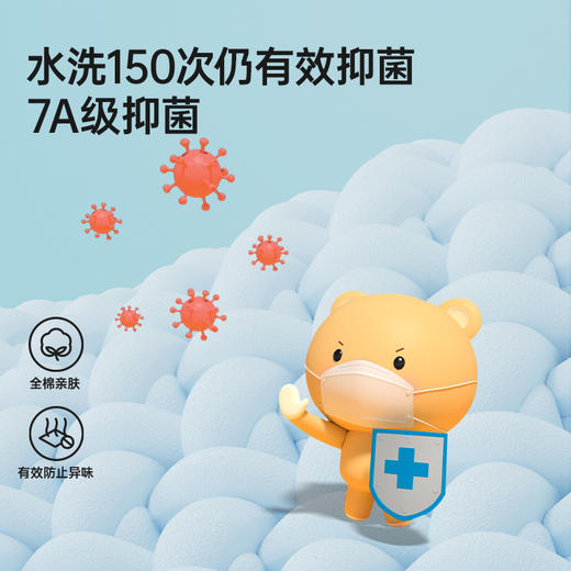 洁丽雅全棉毛巾儿童女家用洗脸面巾吸水不易掉毛柔软面巾可爱春夏 商品图3