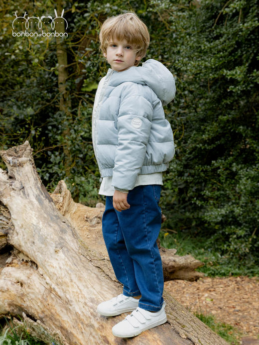 灯芯绒羽绒外套 商品图2