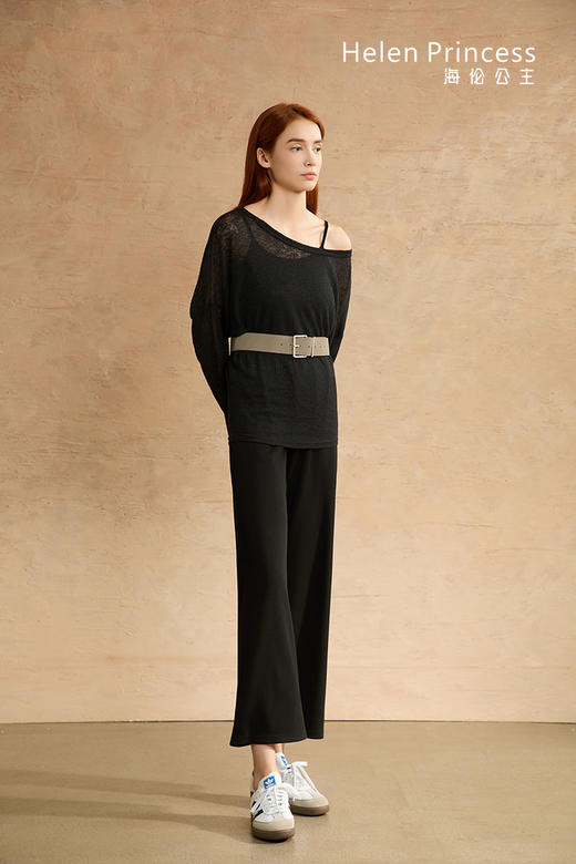 慵懒吊带针织上衣 商品图2