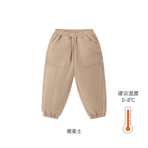 英氏童装裤儿童休闲夹棉长裤春秋冬YRKCJ3P094A 商品图0