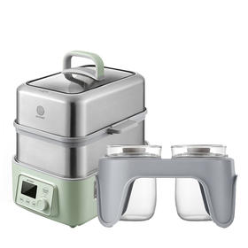 北鼎多功能电蒸锅G5541+双玻璃炖盅 A500【KLJJZQ10.0】