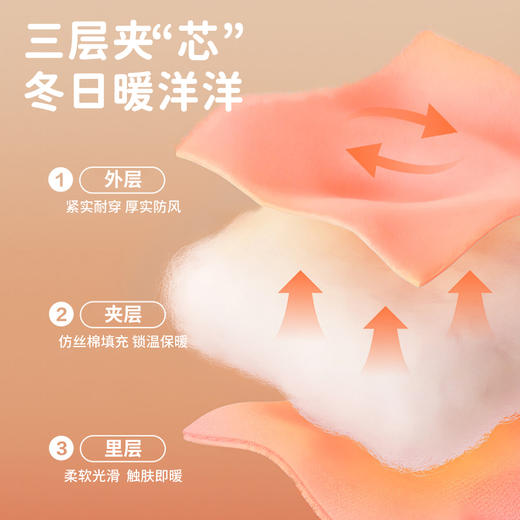 贝贝怡秋冬夹棉连体衣ZB4EL001 商品图5