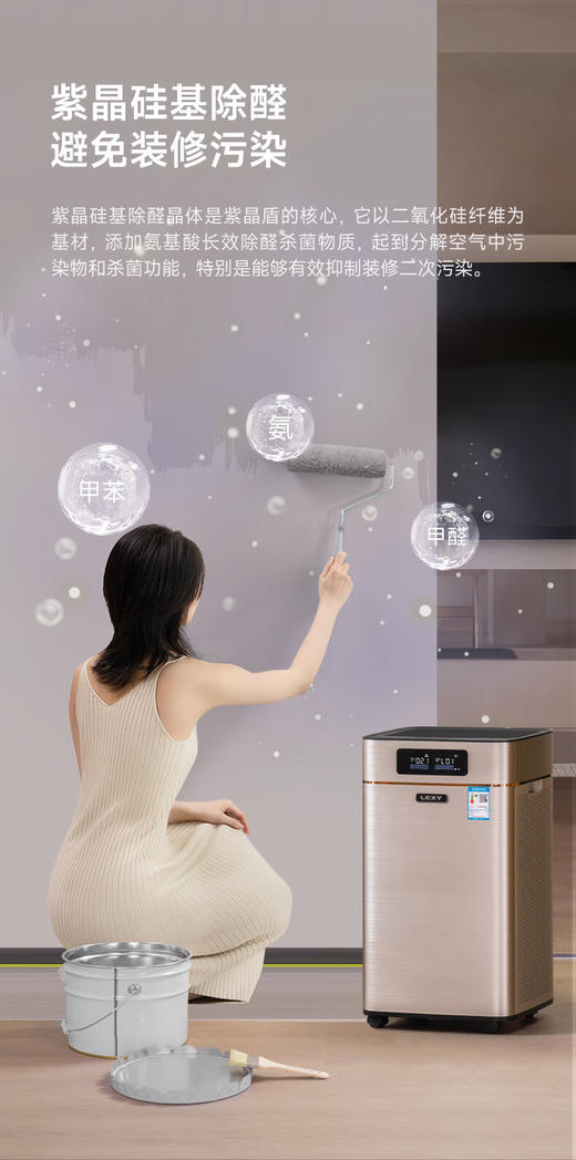 莱克(LEXY)空气净化器KJ508 商品图4