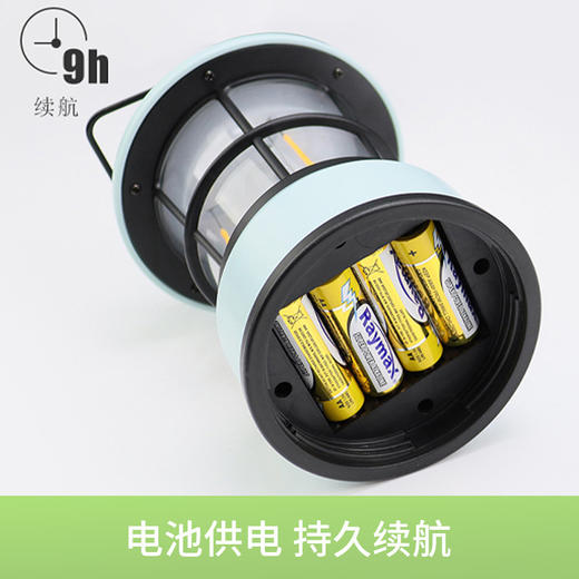 小巧便携，多场景使用【生活防水！持久续航】户外照明led露营灯手提野营灯充电帐篷灯摆摊长续航马灯。ha 商品图1