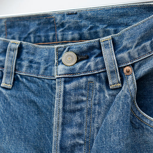 blurhms ROOTSTOCK 13.5oz Denim Classic 自然水洗加工牛仔裤 商品图1