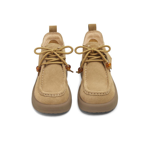 【云粉节】BF楼天美意复古厚底增高袋鼠勃肯鞋女高帮时装靴短靴2025新款BL781DD5吊牌价999活动价499 商品图2