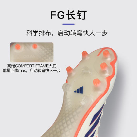 小李子ADIDAS阿迪达斯COPA高端FG长钉成人运动训练足球鞋男JH8728 商品图2
