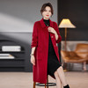 TC 53121-1双面呢羊毛大衣妈妈简约洋气宽松大码羊绒毛呢子外套 商品缩略图3