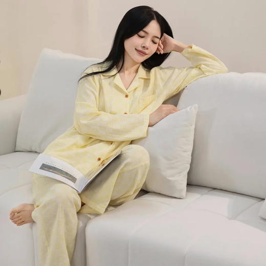 【格调家·巴洛克风长袖家居服】 睡衣 商品图3