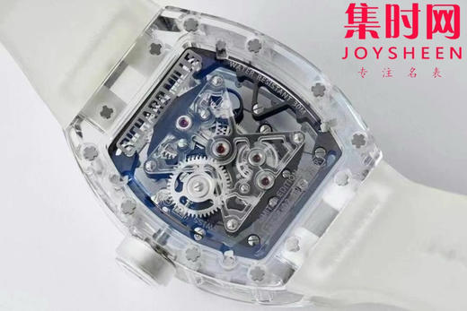 墙裂推荐 V4升级版 新力作 EUR理查德米勒RM056-雪琉璃！RM56透明壳 男士腕表 劲爆的真陀飞轮腕表！震撼来袭！ 商品图5