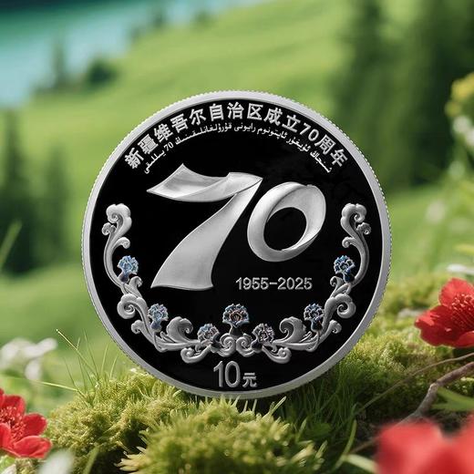 【预定】2025新疆成立70周年金银纪念币 央行发行！10月初发货！ 商品图4