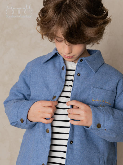 温暖磨毛廓形羽绒服 商品图4