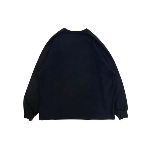 blurhms Co/Silk Nep Raglan Tee 丝棉混纺圆领长袖T恤 商品图3