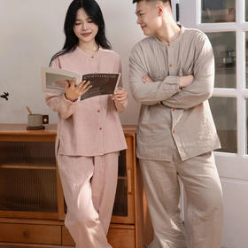 【自在布衣·老钱国风长袖套装】 睡衣 家居服