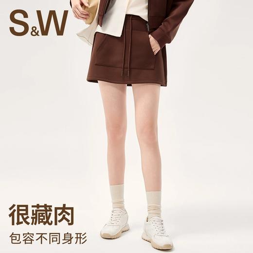 SW速惟 A字藏肉显瘦健身运动短裙百搭口袋防走光半身裙 S5AW5067 商品图1