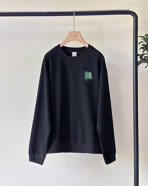 售完 THS-限时 可隆家 情侣款 圆领款插画师联名卡通印花卫衣 2色 QI142 商品图5