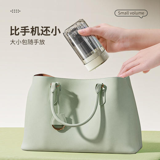 比手机还小【轻装出行！一杯搞定】旅行洗漱杯套装便携式出行分装瓶七合一漱口杯刷牙杯。ha 商品图1