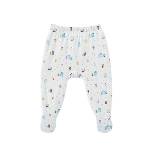 英氏2折清仓 婴儿冬夹棉保暖大PP裤宝宝纯棉宽裆裤子YZJHJ31011A 商品图4