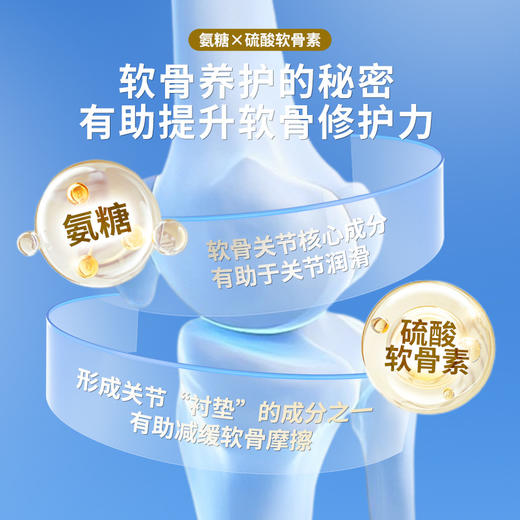 minikuma氨糖软骨素营养贴中老年颈肩腰腿半月板全身关节膝盖可贴 商品图3
