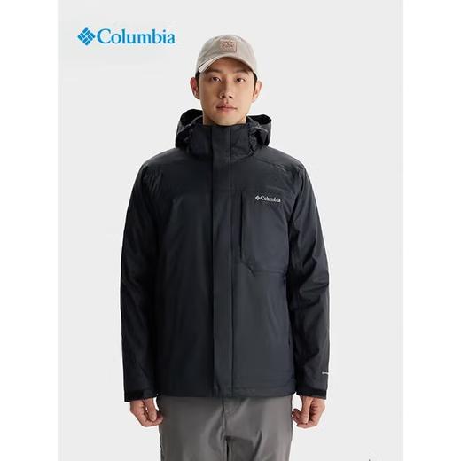 哥伦比亚男式抓绒内胆三合一外套WE6508 商品图2