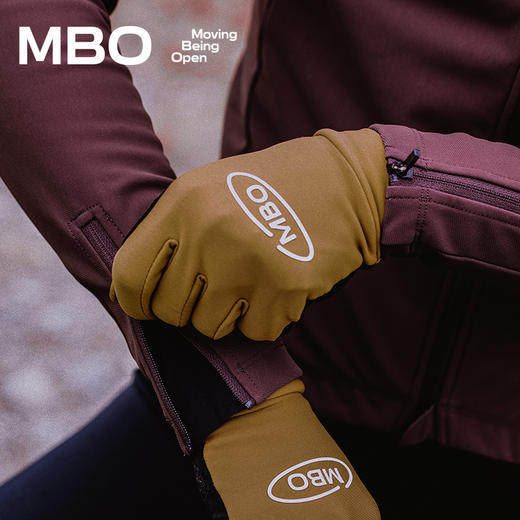 MBO进阶保暖缓震手套 新款秋冬抓绒长指 男女骑行手套AG360  (经销商专拍链接，非经销商拍单不发货) 商品图6