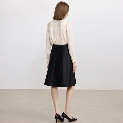 IWY/法式温柔衬衫套裙女气质时尚套裙美容院接待职业装工作服B567+S2346 商品图4