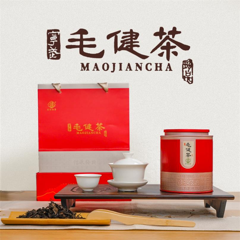 管涔仙草山西宁武管涔山野生毛健茶传承经典毛建茶1罐装