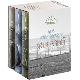 梁庄三部曲 梁鸿非虚构经典《中国在梁庄》《出梁庄记》《梁庄十年》套装3册