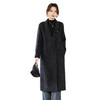 TC 53259西装领宽松双面呢羊毛绒大衣毛呢外套大码 商品缩略图4