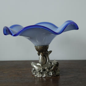 意大利Murano高足托盘