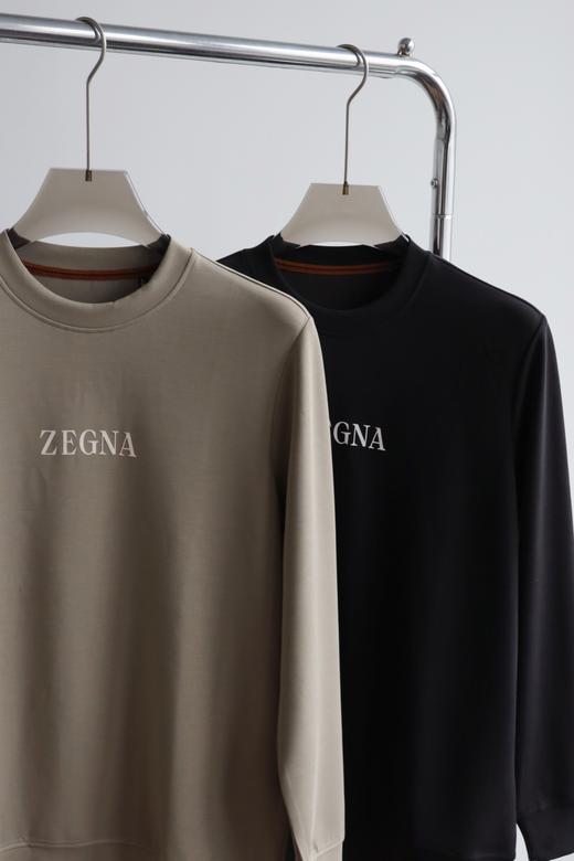 E.Z 杰尼 铜氨丝圆领卫衣 WY913 商品图3