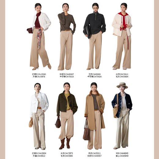 【商场同款】CNT5926 “ 老钱牛仔裤 ” 时髦老钱风，高级又百搭 只显裤型不显腿型  高弹牛仔面料，久坐不紧绷 商品图3