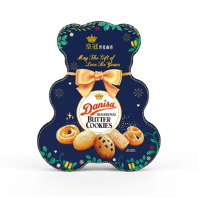 【超市】皇冠丹麦曲奇饼干缤纷装132g