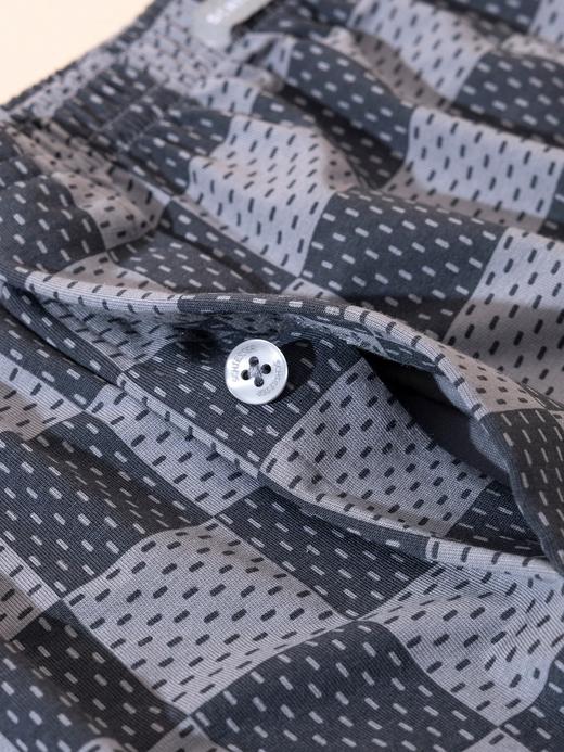 【棋盘格经典阿罗裤】SCHIESSER德国舒雅男士阿罗裤莫代尔格子印花家居短裤宽松裤衩39/26138X 商品图2