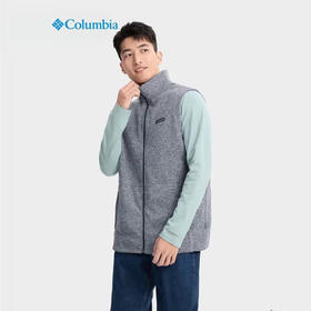 哥伦比亚男式净色立领马甲AE1823