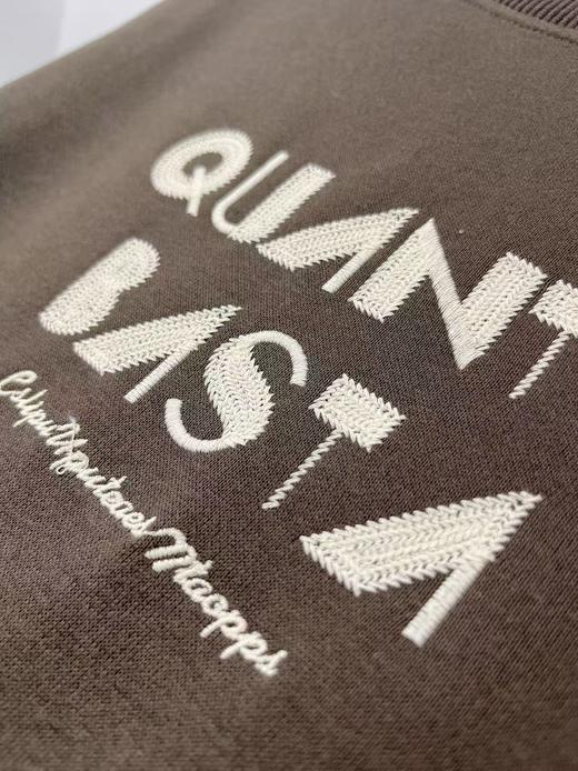 【工艺系列卫衣】刺绣款～95%棉重工麦穗绣开叉卫衣-喜出 商品图5