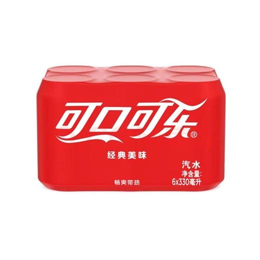 可口可乐330ml*6可乐【一箱请拍4联】 商品图0